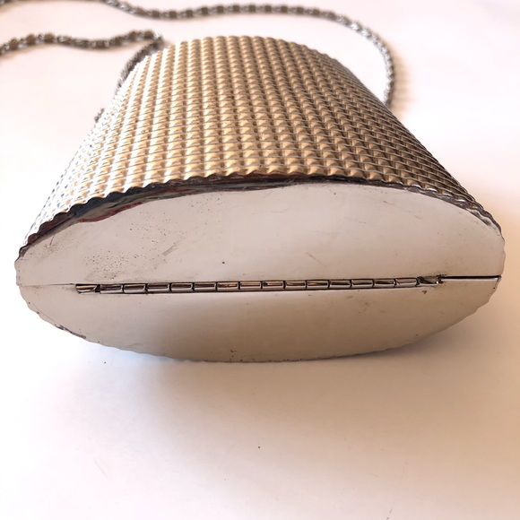 Vintage Silver Mini Chain Shoulder Bucket Bag - Picture 5 of 9